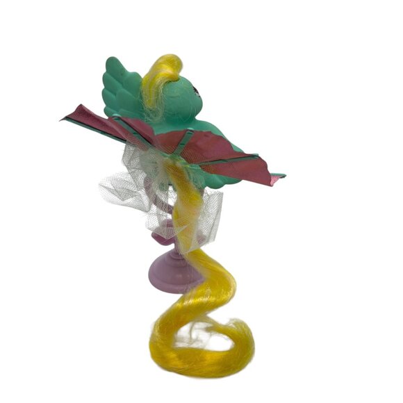 Fan Tails Love Bird Tails Fairy Tails Hasbro Vintage 1980s Toy - Picture 8 of 11